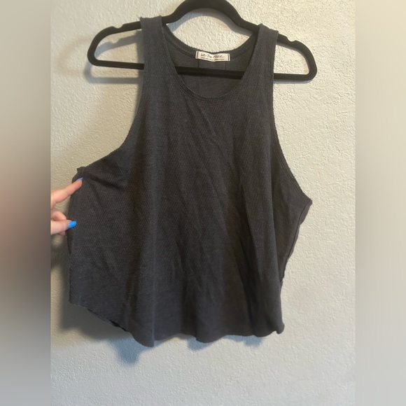 We the free waffle knit tank - Picture 2 of 5